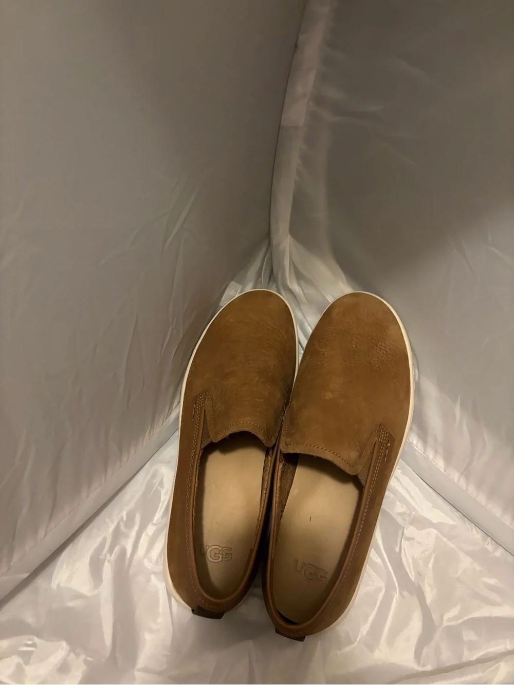UGG Men’s Slip-On Loafers in Chestnut